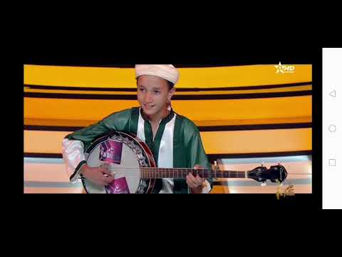 حسن المساوي في البرايم الثاني من برنامج عندي حلم. عزف مقطع من اغنية عبد الهادي ازنزارن