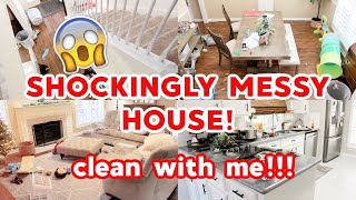 *SUPER* EXTREME CLEANING MOTIVATION 2021! SHOCKINGLY MESSY HOUSE CLEAN WITH ME! CLEANING ROUTINE!