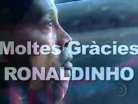 Homenagem do Barcelona a Ronaldinho Gaúcho - Globo Esporte HDTV