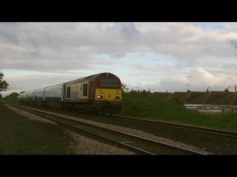 Prestatyn 28.5.2015 - DBS 67023 on Cardiff WAG train