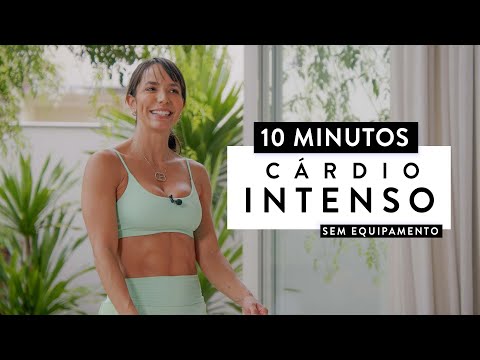 Cardio INTENSO de 10 minutos para DERRETER as Gordurinhas - Carol Borba
