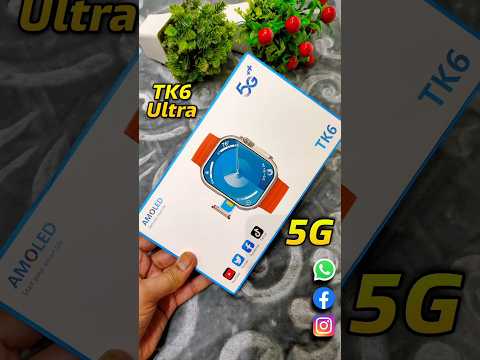 TK6 Ultra 5G 4+64GB Android smartwatch #shortsfeed #applewatch #androidsmartwatch #shorts #tk6ultra