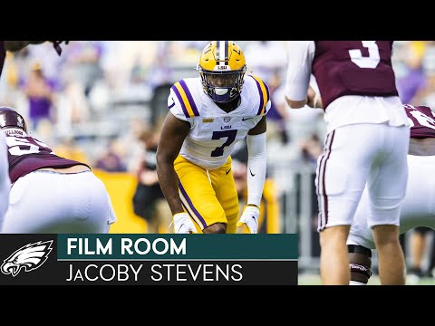 Analyzing How JaCoby Stevens Fits at Linebacker | Eagles Film Room