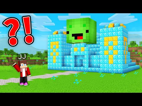 Shocking Discovery in Minecraft: JJ Found Mikey's Diamond Temple!