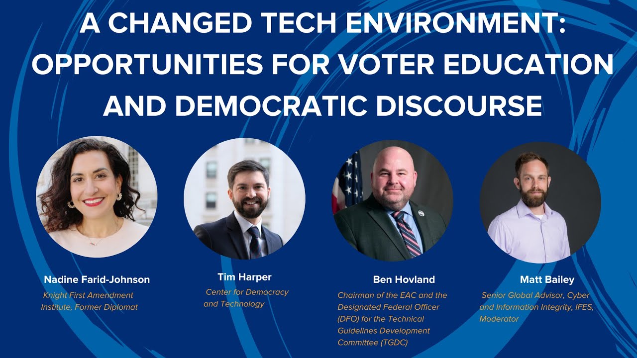 U.S. Election Program: A Changed Tech Environment