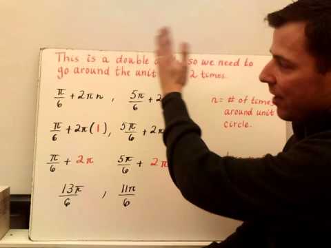 Solving Trigonometric Equations (Multiple Angles)