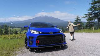 【FH6/実況なし】GRヤリスで森のストレート星3クリアしたおもひで