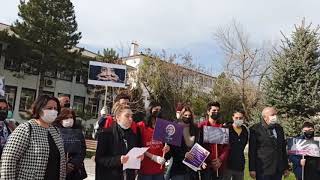 CHP Seydişehir Gençlik Kollarından Kadına  yönelik  Şiddete karşı basın Açıklaması.