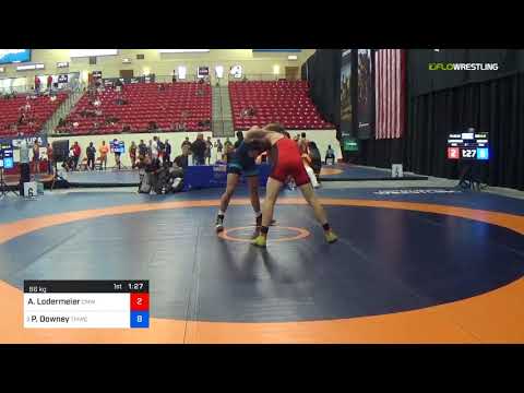 2018 Marine Corps US Open/Senior Men's Freestyle 86 Con 8 #1 - Anthony Lodermeier (CMWC) Vs. Pat D
