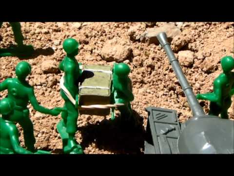 army men tan vs green