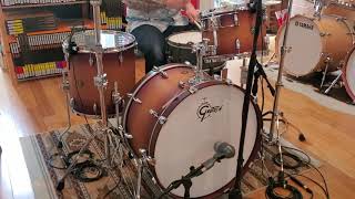 Video thumbnail for (SOLD) Drum Kits - Gretsch Renown 14x24 9x13 16x16 (Satin Tobacco Burst) by Philadelphia Drum & Percussion