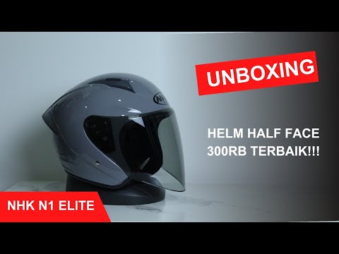 UNBOXING : NHK N1 ELITE | HALF FACE 300RBAN TERBAIK 2023!!!