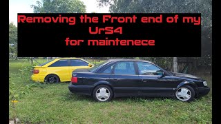 How to replace the Alternator and Serpentine Belt in a 1994 C4 Audi UrS4 and UrS6 AAN 2.2 20v engine