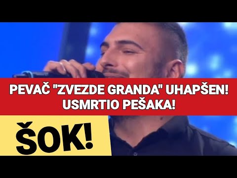 ŠOK! PEVAČ "ZVEZDE GRANDA" USMRTIO PEŠAKA PA POBEGAO SA LICA MESTA!