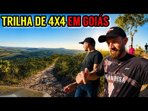 SUBIMOS O MORRO DO CRUZEIRO DE CAMINHONETE! O visual mais impressionante de Goiás 😱⛰️ | Cromínia-GO