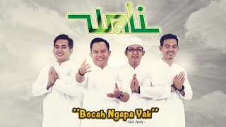 Lirik Lagu dan Chord Gitar Bocah Ngapa Yak Wali