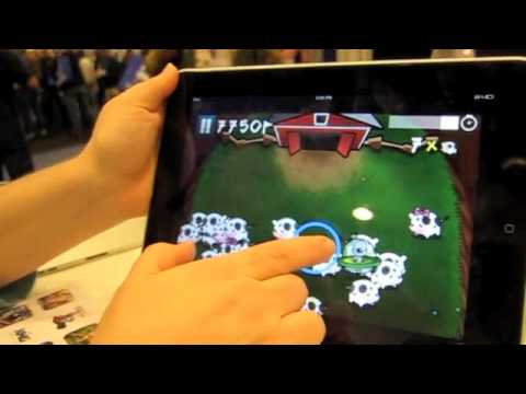 Cows vs Aliens Demo at Macworld 2011