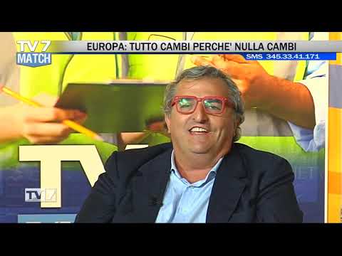 Tv7 Match del 13/09/2019 - FIDUCIA GOVERNO - EUROPA ITALIA (5DI6)