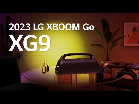 LG XBOOM Go : 2023 LG XBOOM Go XG9 "Design Film" | LG