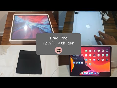 iPad Pro 12.9" 4th gen unboxing
