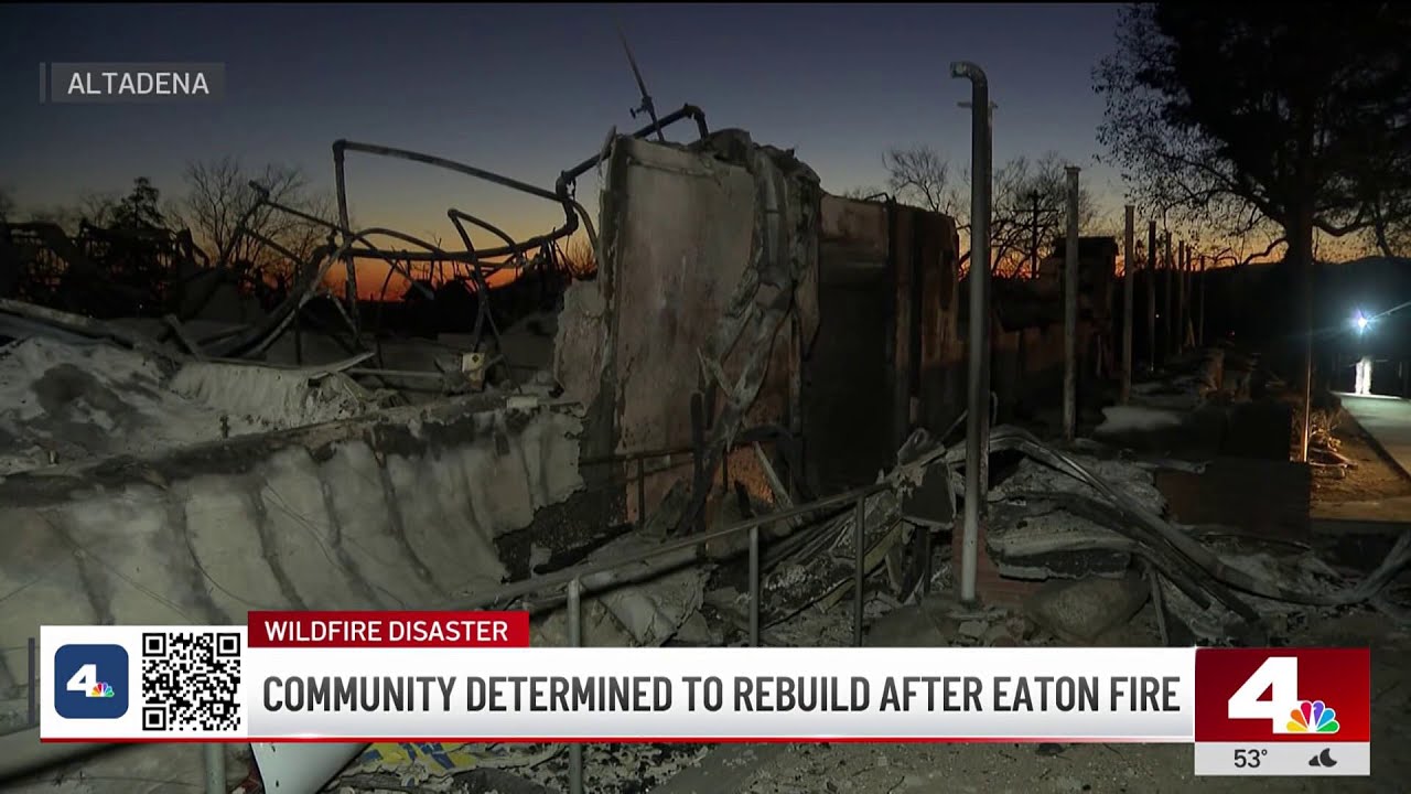 Altadena residents rally to support community members amid Eaton Fire's destruction