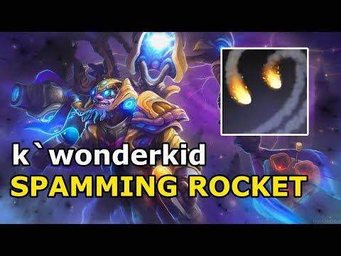 k`wonderkid tinker spamming magic rocket | Steam Wallet Giveaway | OSFrog Dota 2 Highlights
