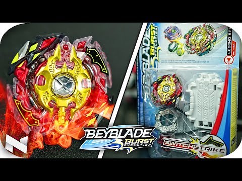 LEGENDARY!! Legend Spryzen S3 UNBOXING+TEST!! || Beyblade Burst Evolution