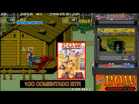 P.O.W. PRISONERS OF WAR [Arcade Episodio 126] SNK 1cc