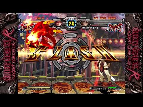 Guilty Gear XX Accent Core Plus R Sol Vs. Anji