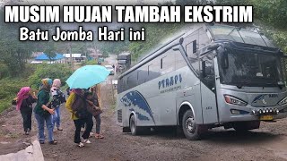 Download lagu Musim Hujan Batu Jomba Semakin Ekstrim!!! Semua Penumpang Wajib Turun mp3