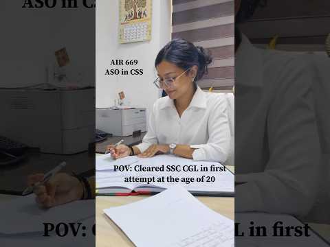 Cleared SSC CGL!!!!! #ssccgl #cgl2024 #asoincss #govtjob #ministry #shorts #youtubeshorts #ssc #cgl