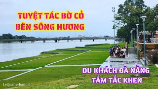 Da Nang people admire the beauty of Hue river bank I LeQuang Channel