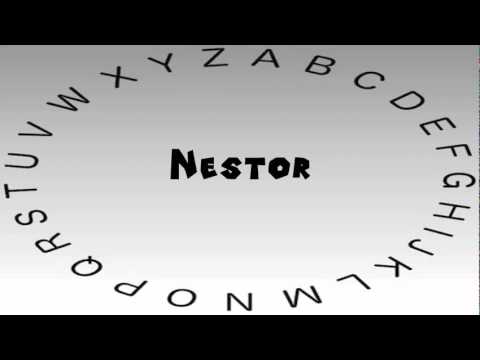 How to Say or Pronounce Nestor
