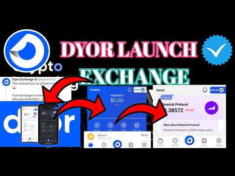 Dyor Coin Free Airdrop। Dyor Launch Exchange ।Dyor App Update |Free Airdrop App। Dyor App