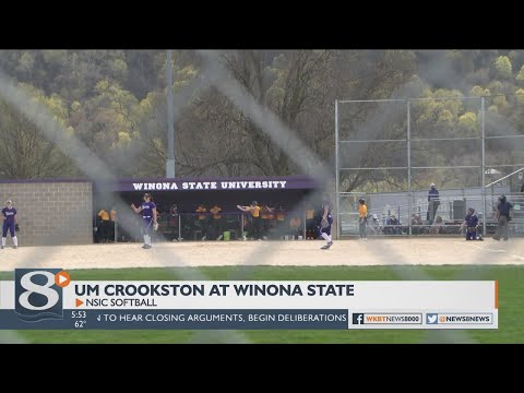 UM CROOKSTON AT WINONA STATENSIC SOFTBALL