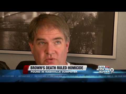 Ashley Brown's death ruled a homicide