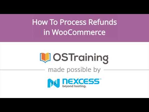 WooCommerce Lesson 27 How to Process Refunds in WooCommerce