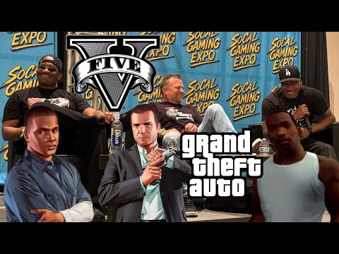 Voice Actors of GTA V & GTA San Andreas Panel 2025! SoCal Gaming Expo