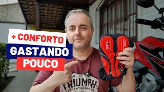 MAIS CONFORTO PARA ANDAR DE MOTO GASTANDO POUCO