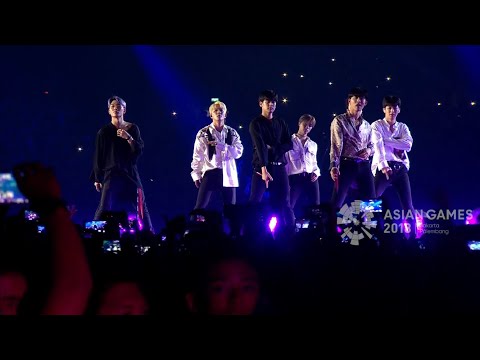 iKON at the Asian Games 2018 - FULL PERFORMANCE (Love Scenario & Rhythm Ta)