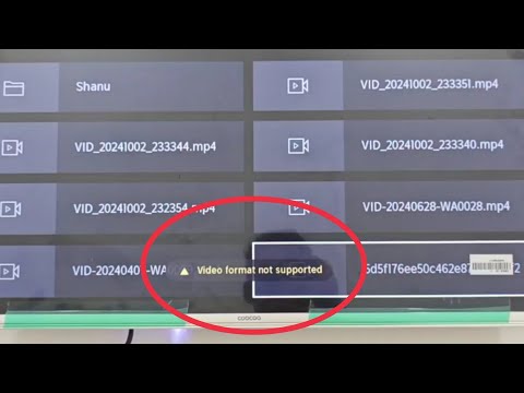 Video Format Not Supported in Led Tv | Smart Tv Me Pendrive/USB Se Video Nahi Chal Raha Hai