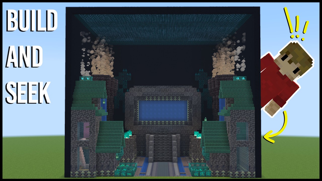 Minecraft: BUILD AND SEEK - ANCIENT CITY!