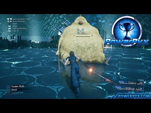 Final Fantasy VII Remake - Fat Chocobo Boss Fight (HARD DIFFICULTY)