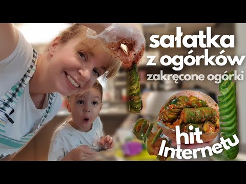 , title : 'Zakręcone ogórki - pyszna sałatka z ogórków, która podbiła Internet - ogórkowe kimchi na szybko/'