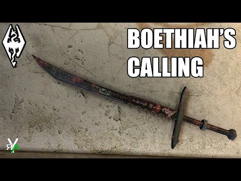 Xbox Skyrim SE: BOETHIAH'S CALLING Weapon Mod Showcase