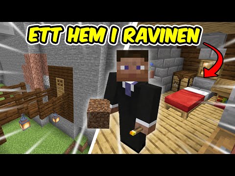 BYGGER ETT HEM I RAVINEN MED SOFTIS | MINECRAFT Lets play - S6E10