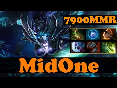 Dota 2 - MidOne 7900 MMR Plays Phantom Assassin vol 2 - Ranked Match Gameplay