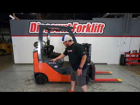 TOYOTA 8-series 8FGCU20 4,000lb LP (Propane) #6100 - Forklift for Sale