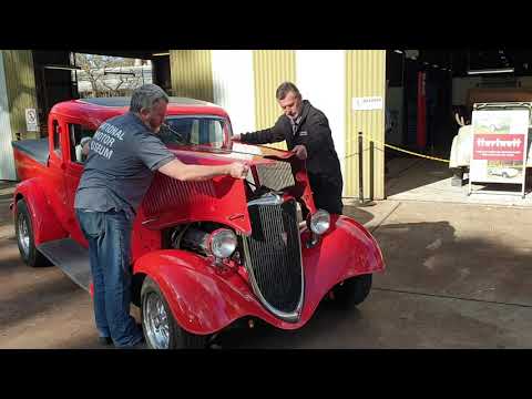 Thumbnail for Behind the Wheel: 1934 Ford Coupe Ute Hot Rod by Coupe, Ford Motor Company, Car, Holden, Truck