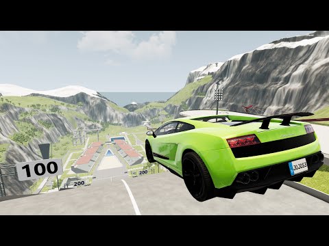 Expensive Car Jump Arena Madness #1 – BeamNG.Drive